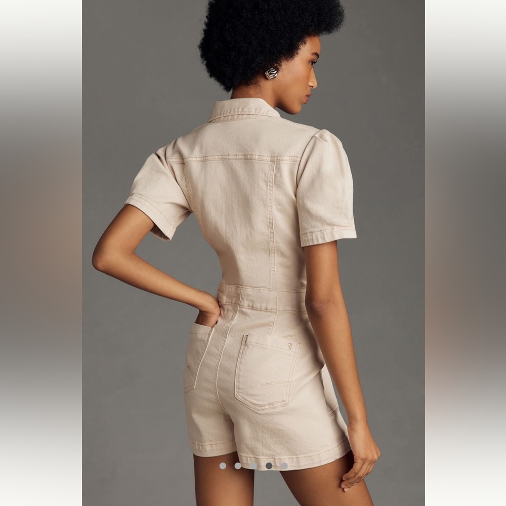 NWT Anthropogie The Kit utility romper - Picture 5 of 8